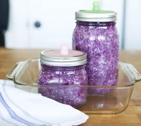 Make Red Cabbage Sauerkraut | Fermented Cabbage