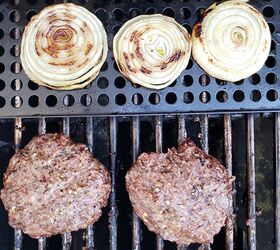 grilled onion burger