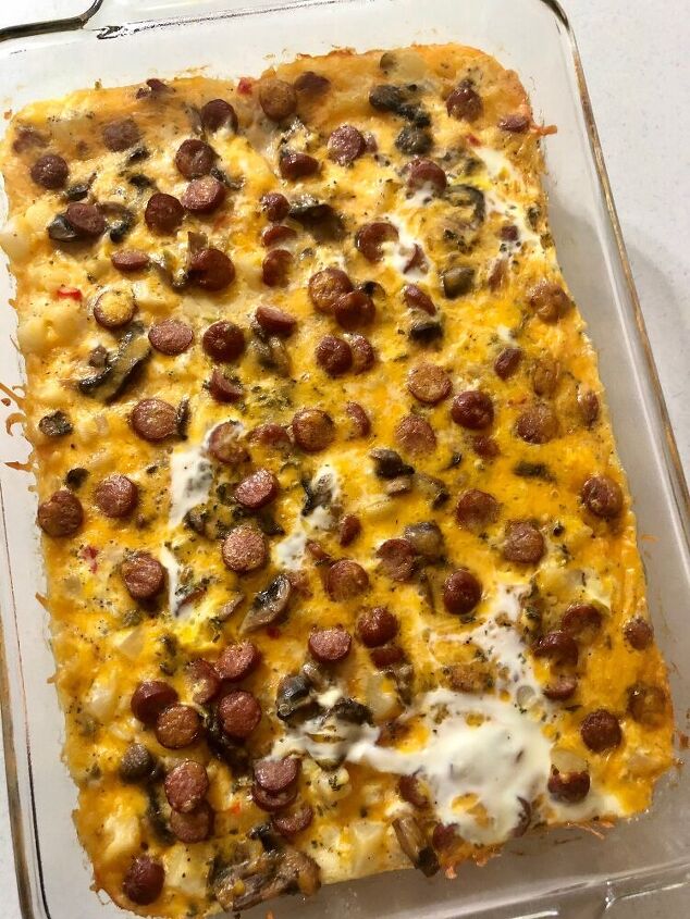 little smokies breakfast bake