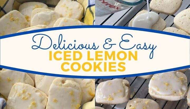 Easy Iced Lemon Cookies | Foodtalk