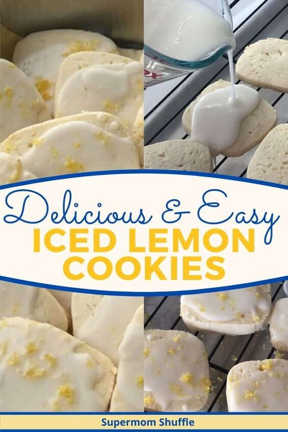 Easy Iced Lemon Cookies | Foodtalk