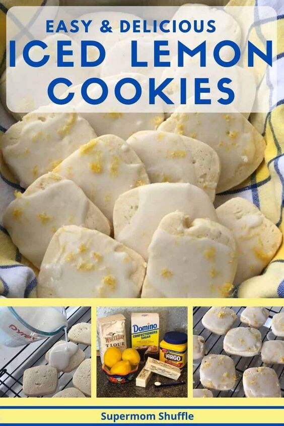 Easy Iced Lemon Cookies | Foodtalk