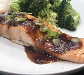 s 10 easy salmon recipes that are nutritious and delicious, Homemade Teriyaki Glazed Salmon