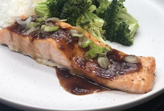 s 10 easy salmon recipes that are nutritious and delicious, Homemade Teriyaki Glazed Salmon