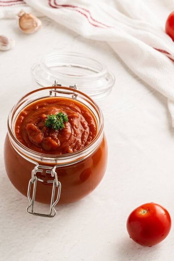 sugar free homemade ketchup recipe with fresh tomatoes