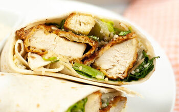 Air Fryer Crispy Chicken Caesar Wrap Recipe