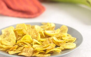 Easy Homemade Plantain Chips – Air Fryer Method – Healthy Gluten F