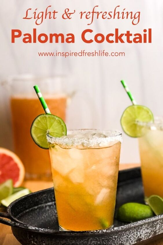 refreshing paloma cocktail