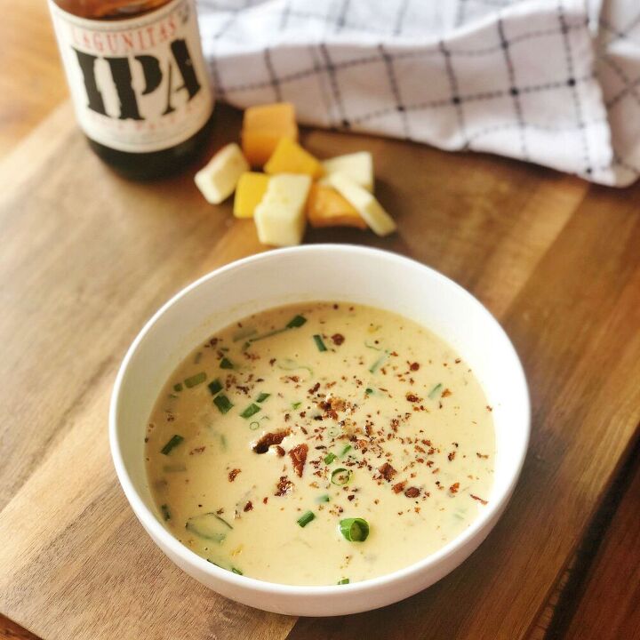 beer and cheese soup