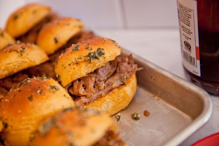 instant pot bbq pork sweet potato sliders