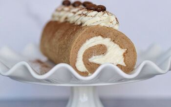 Tiramisu Swiss Roll Cake