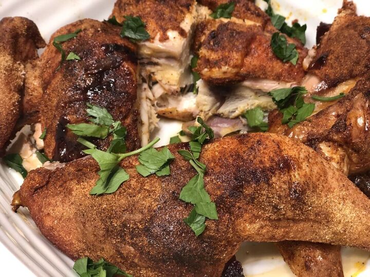 spatchcock roasted chicken