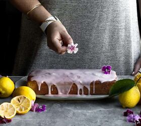 lemon loaf recipe with strawberry glaze