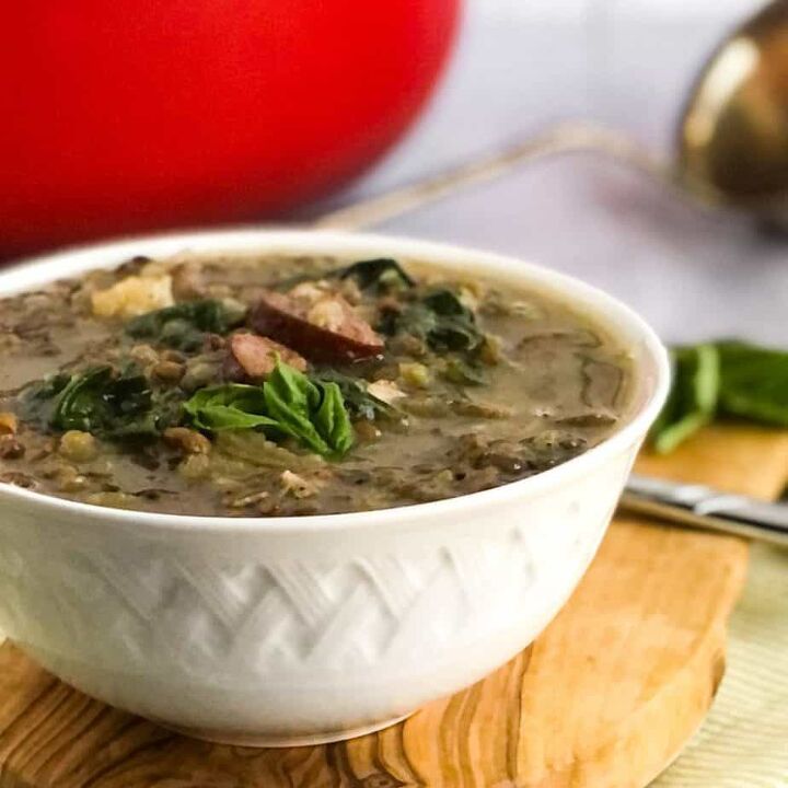 sausage lentil soup
