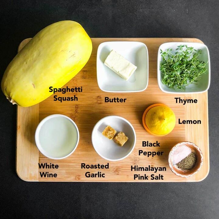 oven roasted spaghetti squash, You will need these ingredients