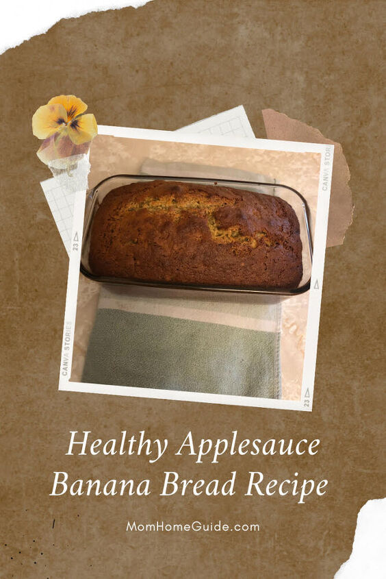 healthy applesauce banana bread recipe