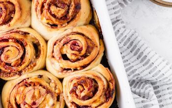 Brie, Cheddar and Jam Sweet Rolls