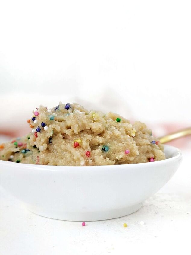 birthday cake protein cookie dough be happy and healthy