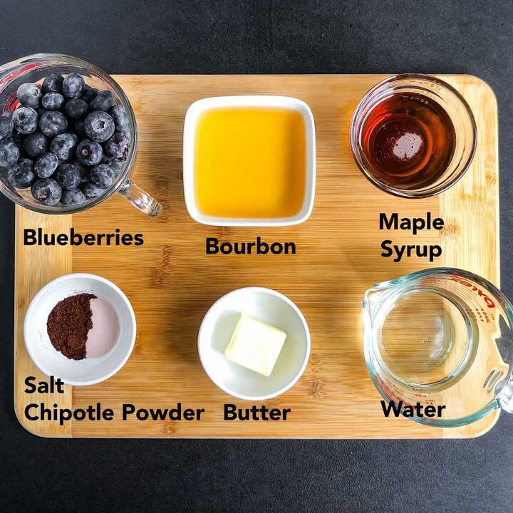 spicy blueberry sauce, You will need these ingredients