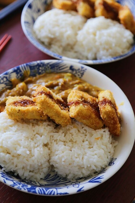 japanese tofu katsu curry