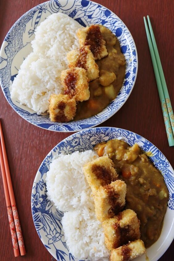 japanese tofu katsu curry