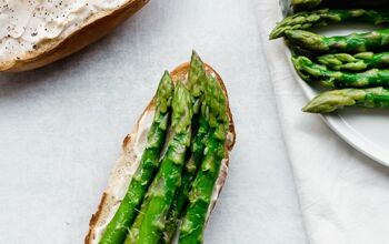 Open Faced Asparagus Sandwiches