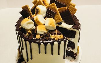Deconstructed S'Mores Cake