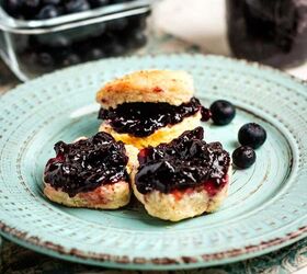 Homemade blueberry jam is a bit like magic, making everything taste like summer