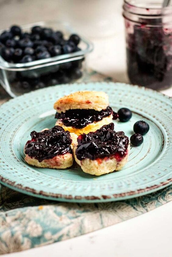 low sugar blueberry jam recipe