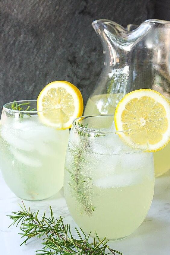 skinny rosemary lemonade