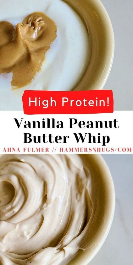 vanilla peanut butter whip