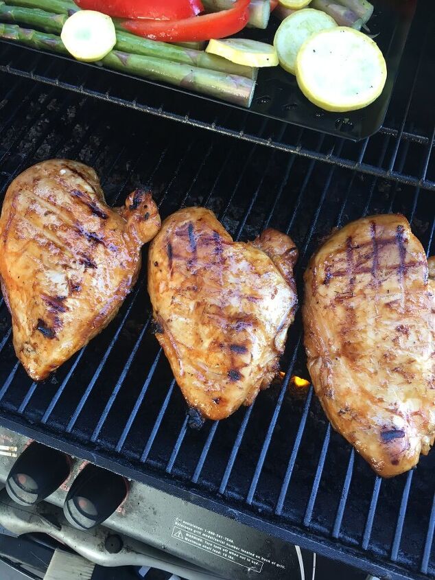 sweet and spicy grilled chicken