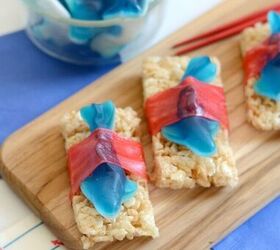 This cute & fun idea takes Rice Krispie Treats (and the party) to the next level