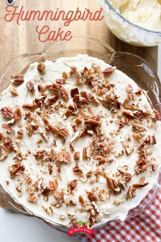 classic hummingbird cake recipe the kitchen garten