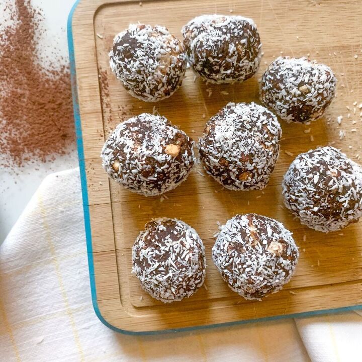 chocolate and coconut balls