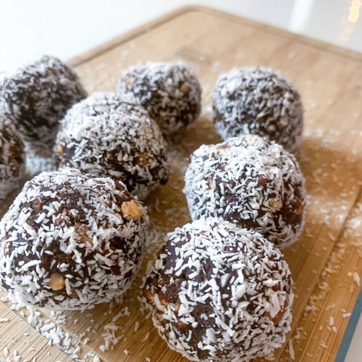 chocolate and coconut balls