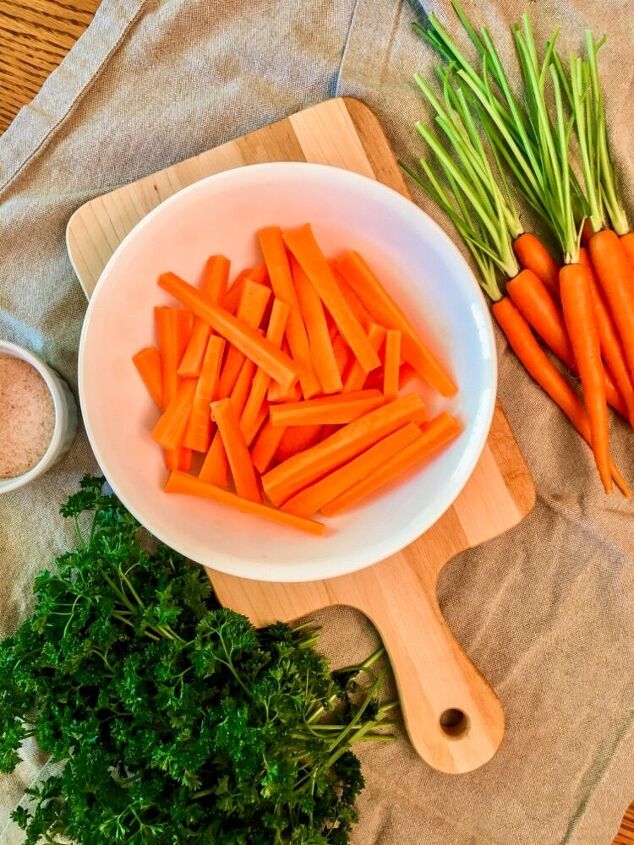 oven roasted carrot fries