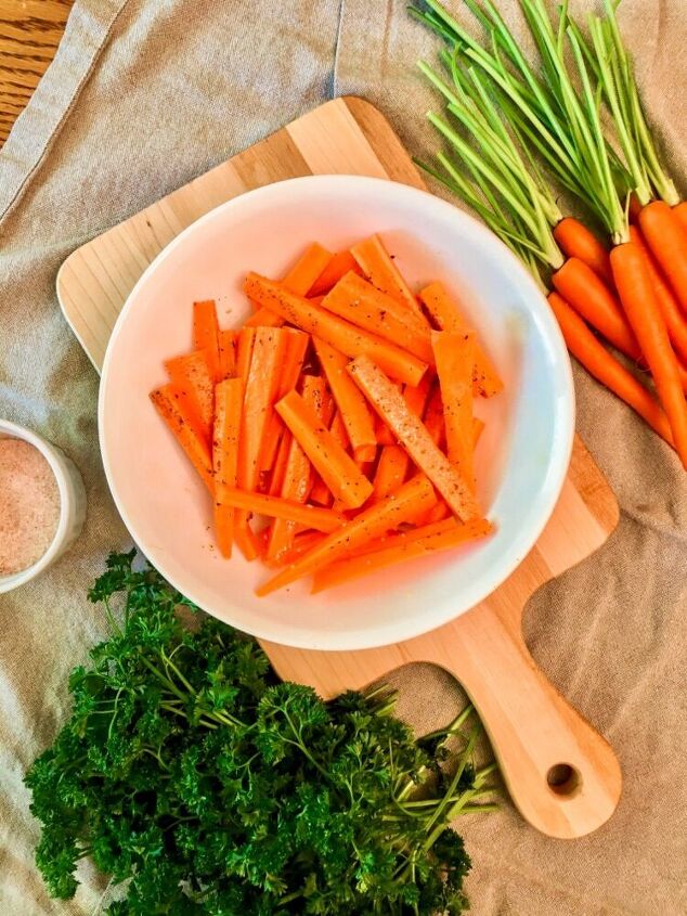 oven roasted carrot fries