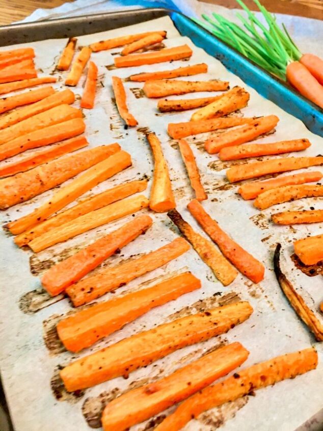 oven roasted carrot fries