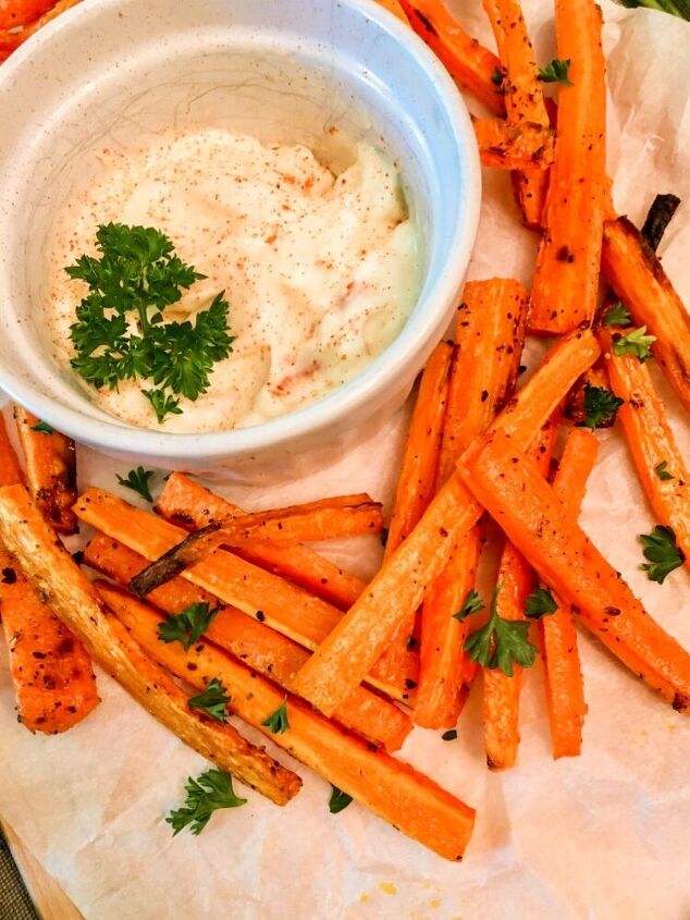 oven roasted carrot fries