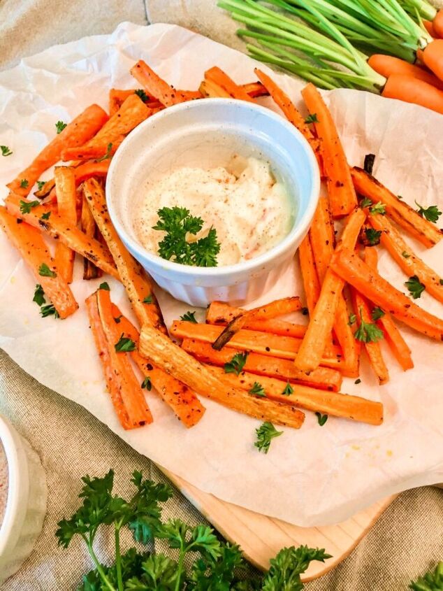 oven roasted carrot fries