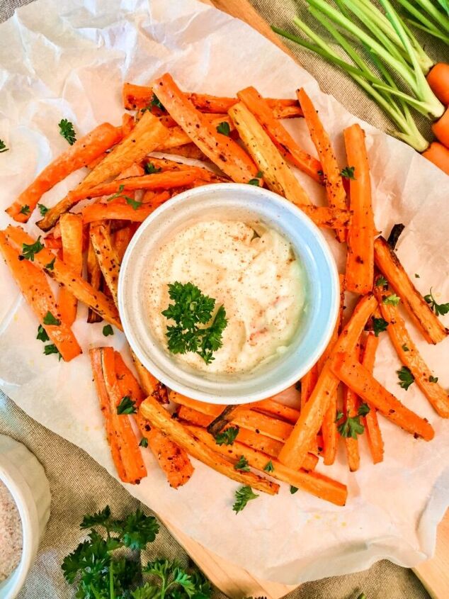 oven roasted carrot fries