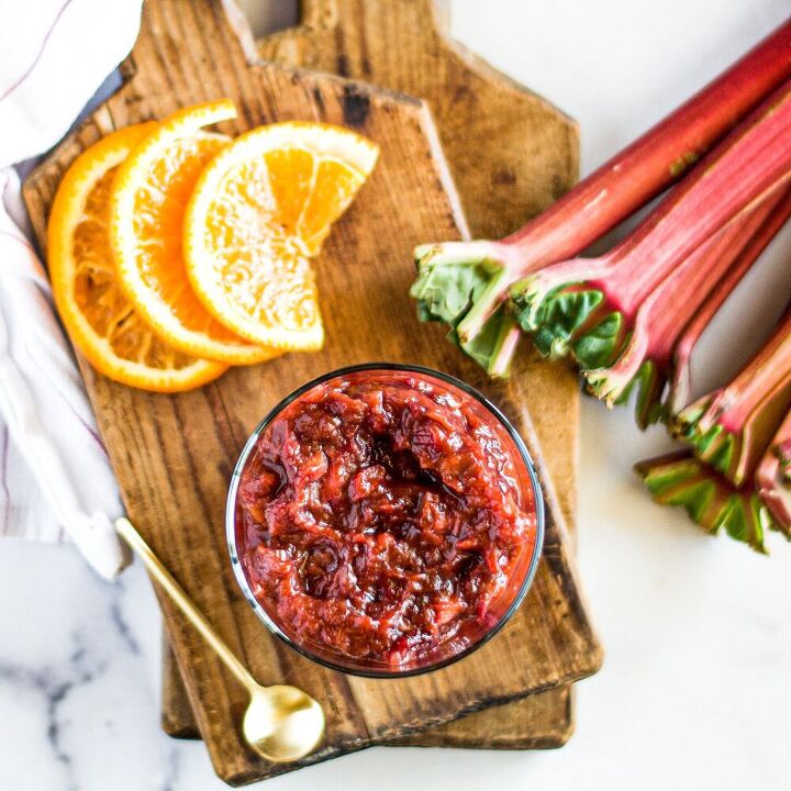 rhubarb orange jam