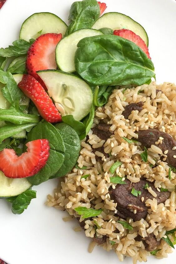 Easy to Prepare Instant Pot Asian Beef and Rice | Foodtalk