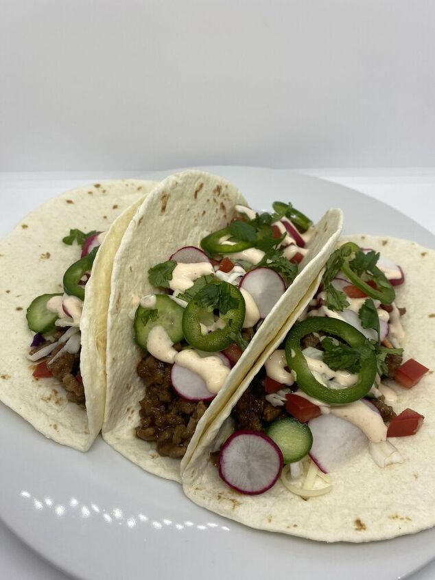 s 10 epic taco night recipes that the whole family will love, Spicy Hoisin Pork Tacos