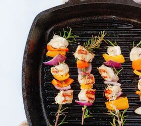 These rosemary chicken kabobs are a breathtaking way to kick off grill season