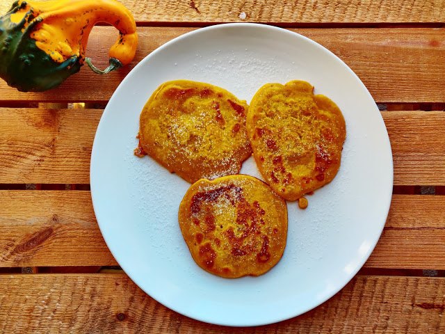 pumpkin pancakes fritters