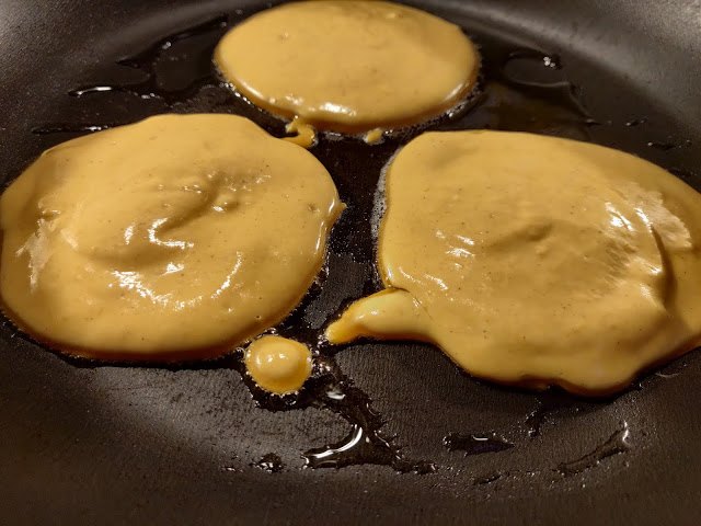 pumpkin pancakes fritters