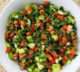 mediterranean fava bean salad