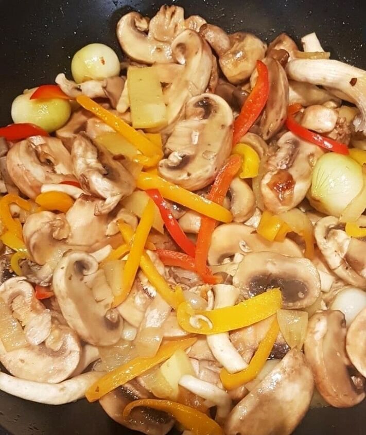 mushroom and vegetables stew